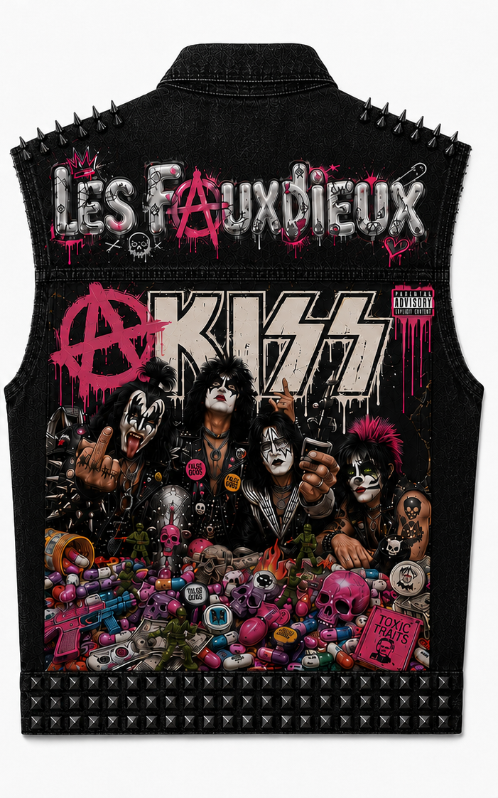 Sleeveless Denim Jacket